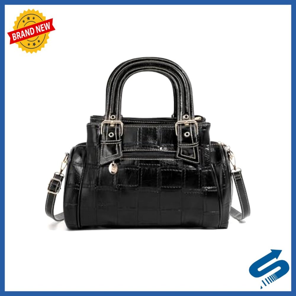 Large Capacity Crocodile Pattern Handbag Set With… - image 4